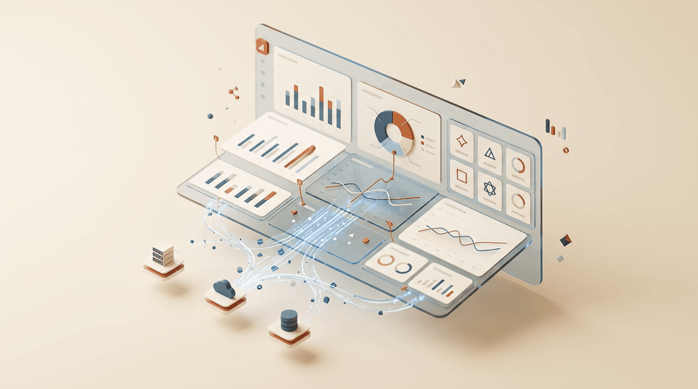 Reporting & Dashboards AI automation illustration