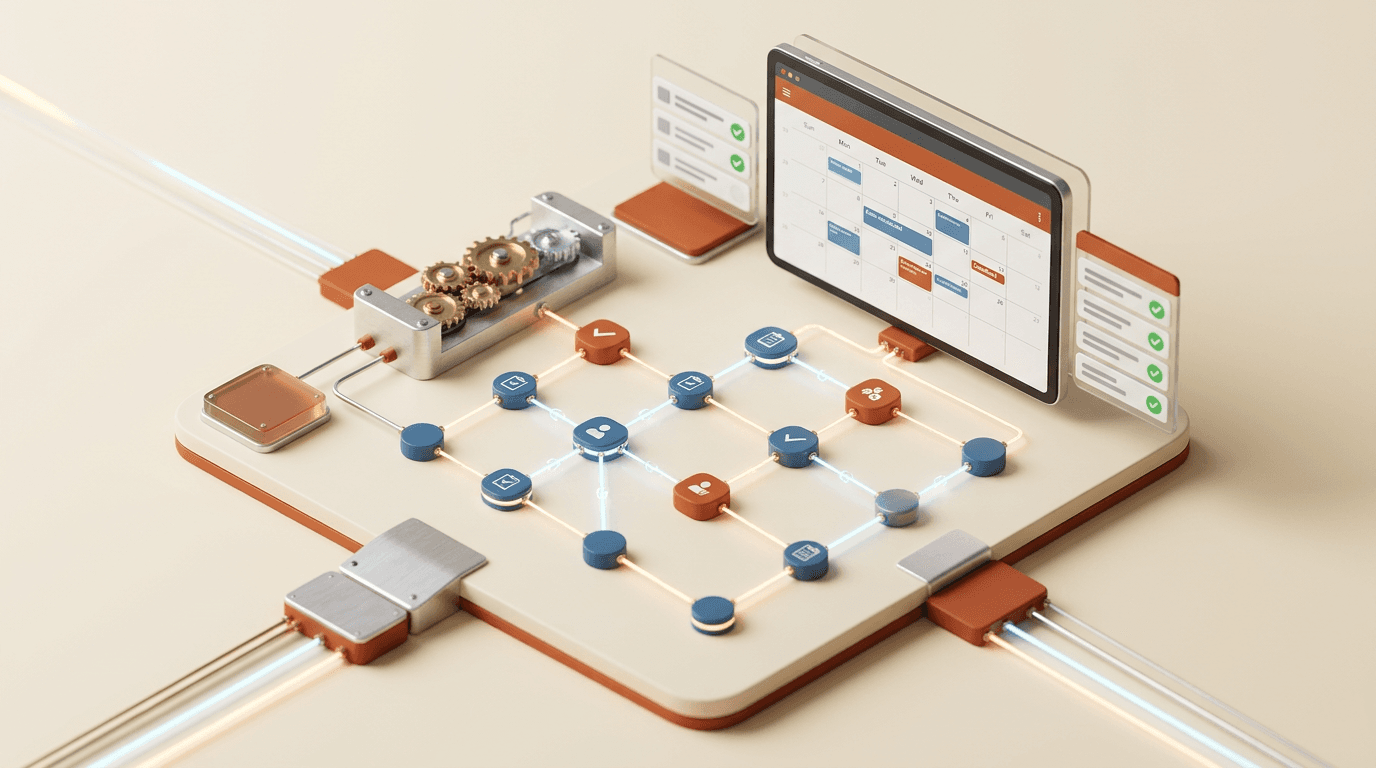 Operations & Workflows AI automation illustration